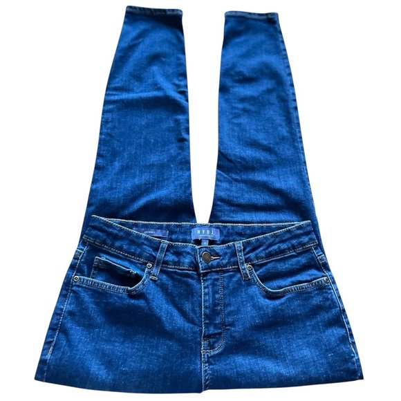 NYDJ LIFT & TUCK TECHNOLOGY MEDIUM  WASH SKINNY JEAN SZ 4 - Picture 5 of 13